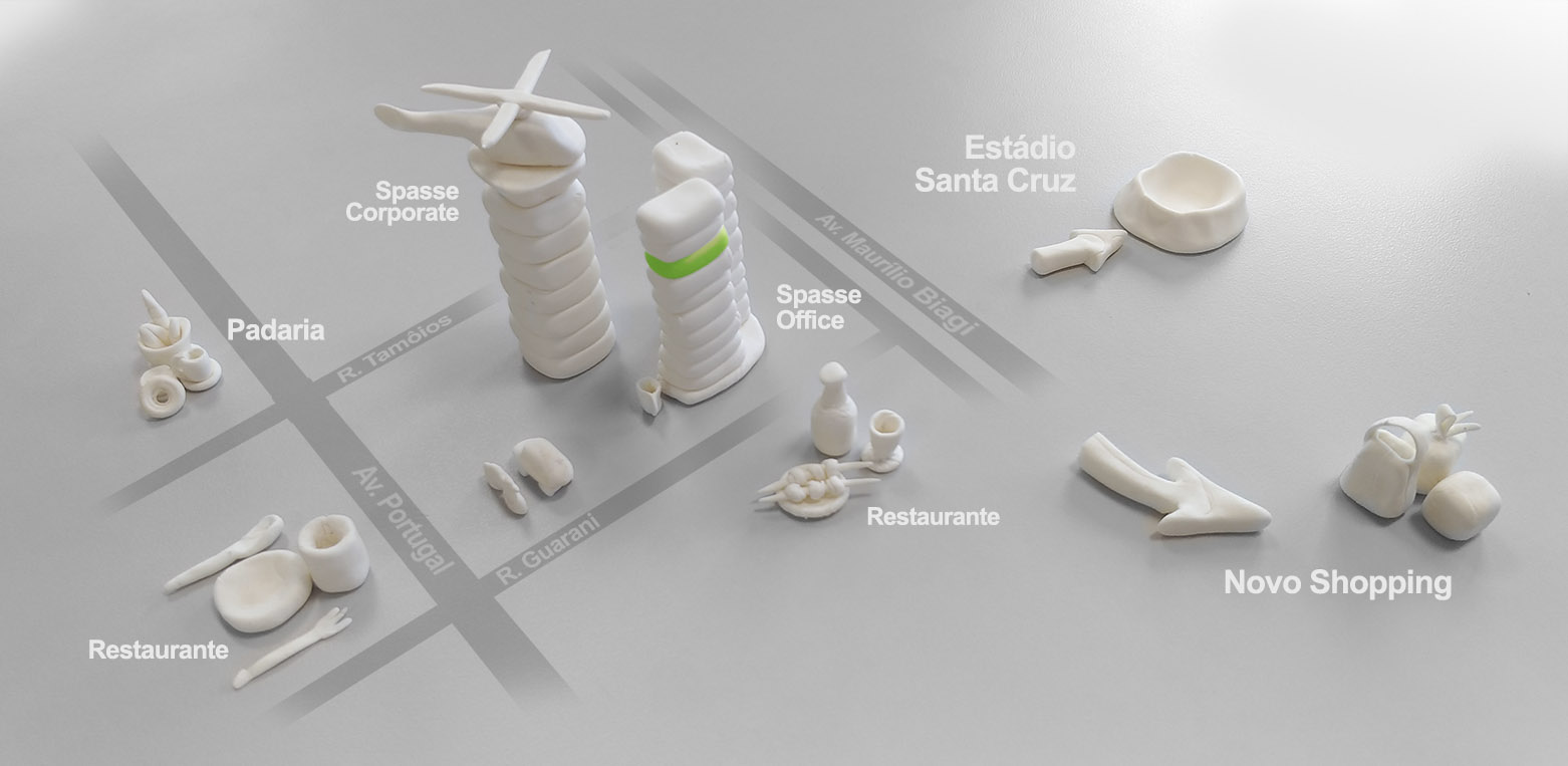 Mapa 3D da localização da Sala Sunnyvale
